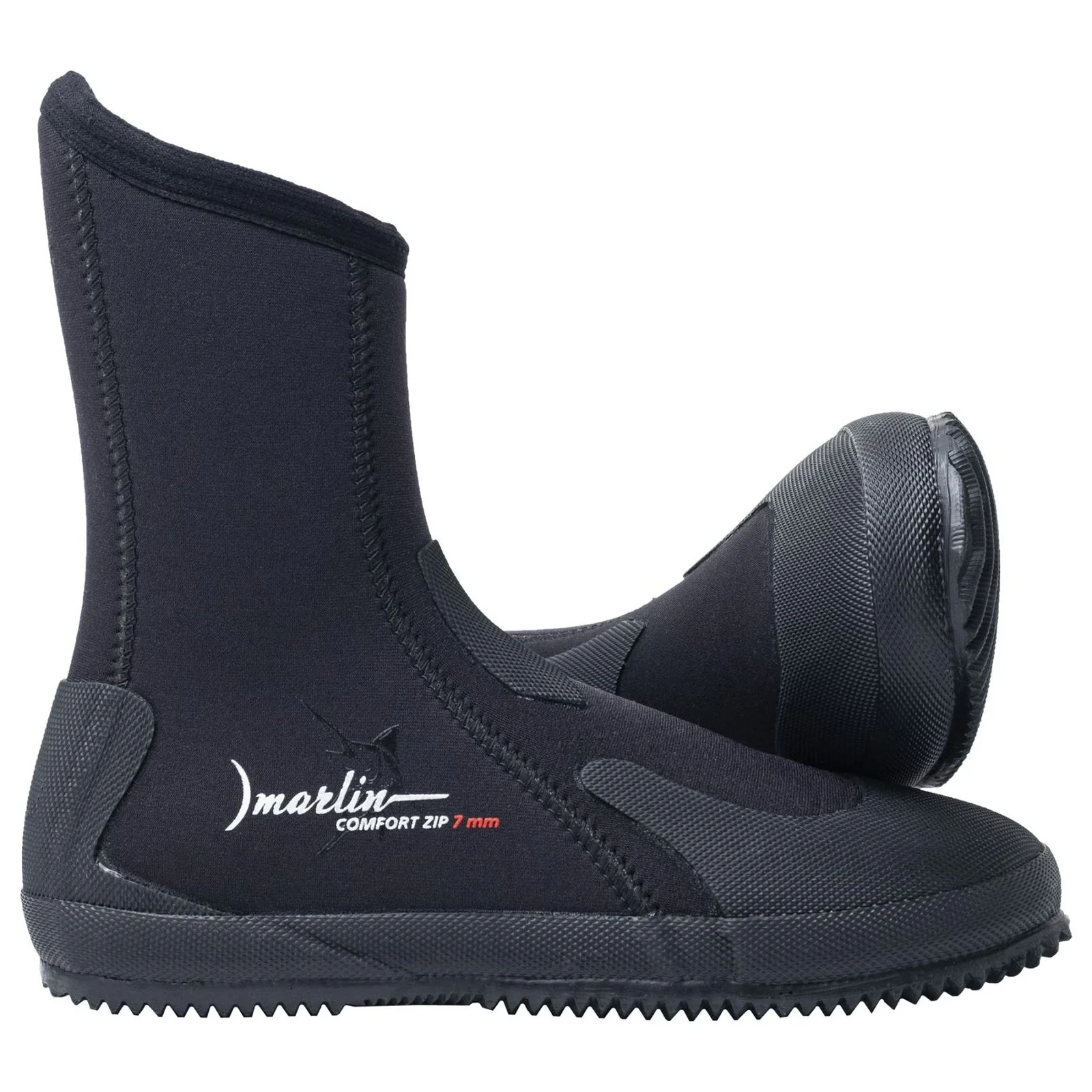 Botas de buceo Comfort Zip 7mm Negros Talla UE 43 Marlin 217035
