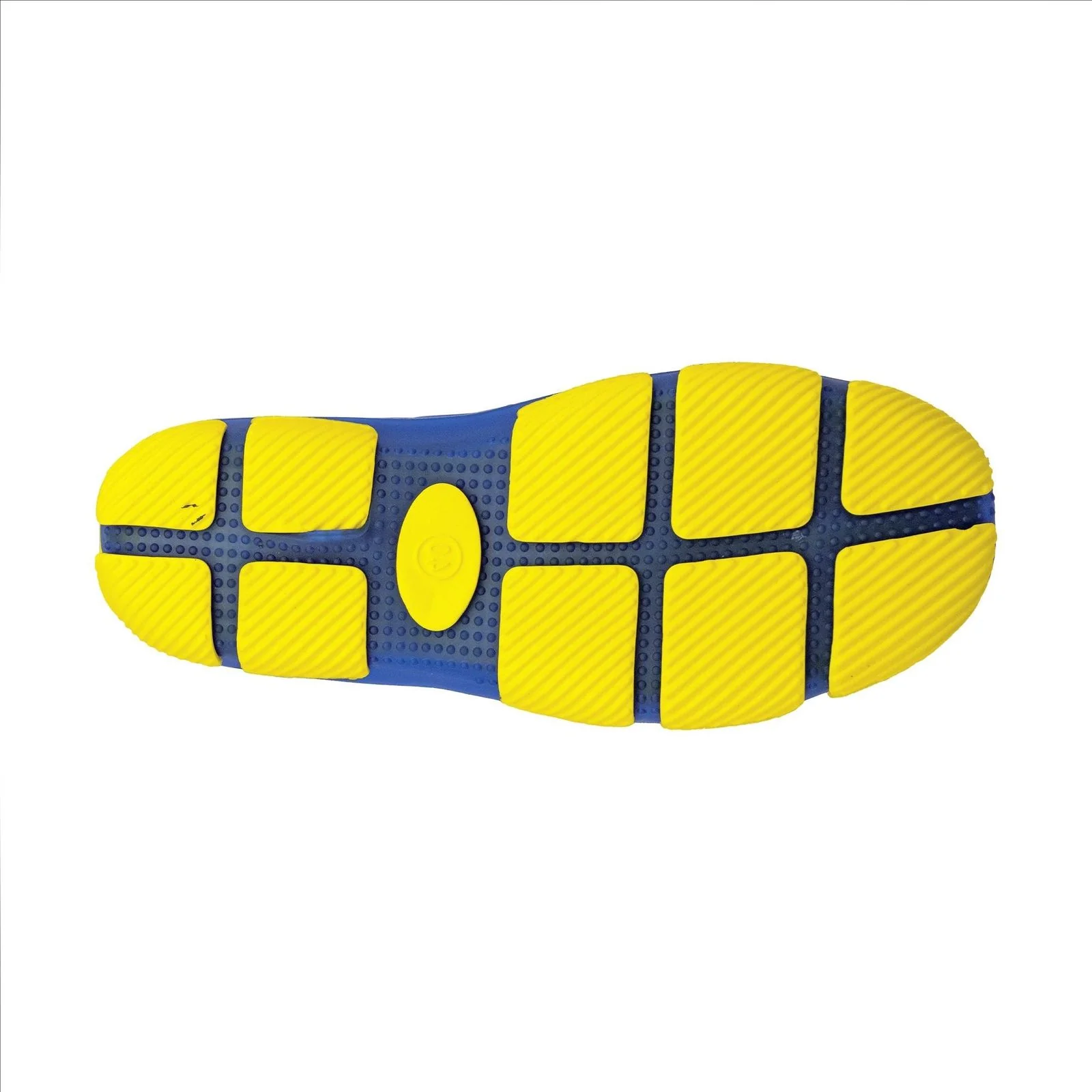 Zapatos de natación anatómicos tendencia niños azul-amarillo talla 37 Abysstar 68157BLYL - Imagen 3