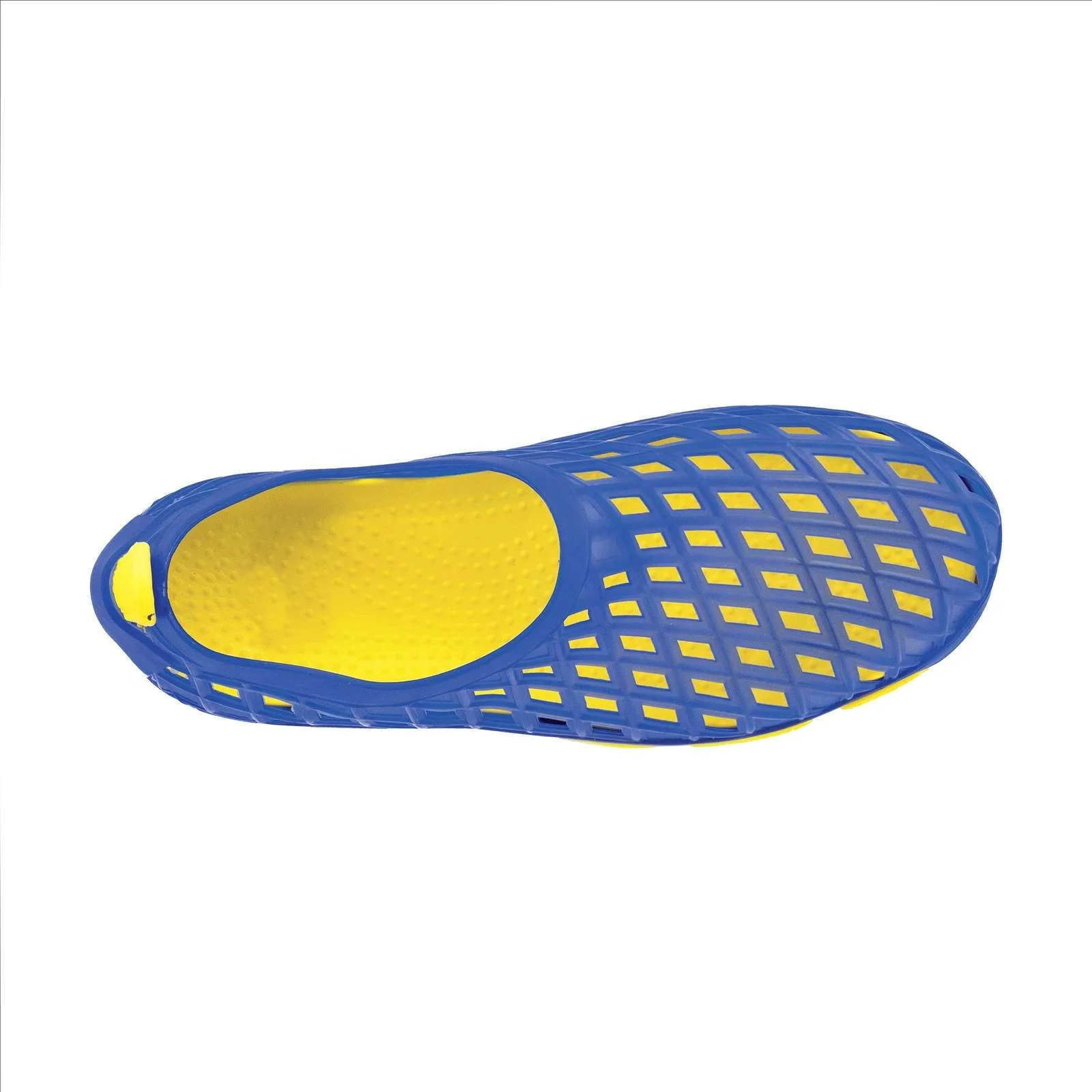 Zapatos de natación anatómicos tendencia niños azul-amarillo talla 38 Abysstar 68158BLYL - Imagen 2